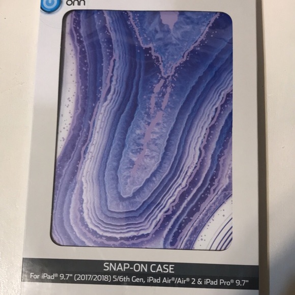 onn Accessories - New On Snap -On Case For Ipads